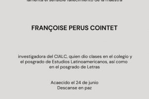 Francoise Perus Cointet